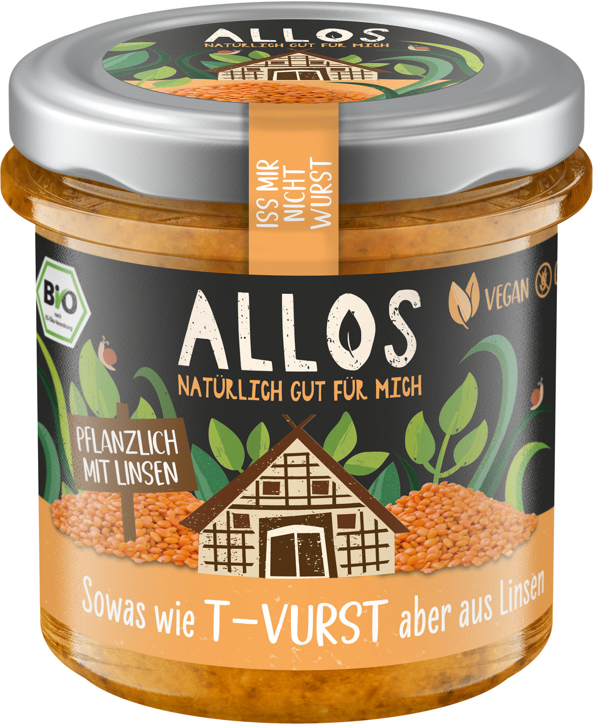 Aufstrich Iss mir nicht Wurst Teewurst 135 g