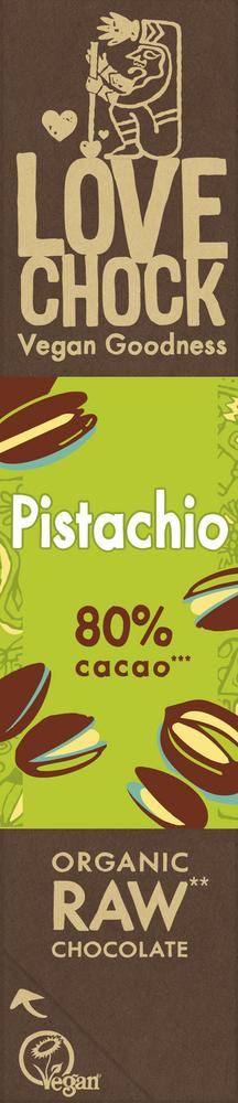 RAW Pistachio 80 % Riegel 40 g
