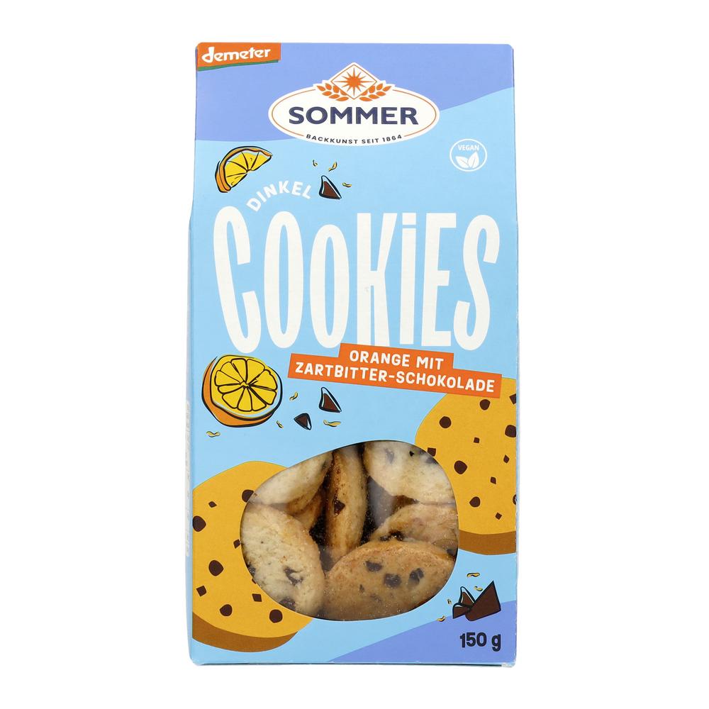 SchokoOrange Dinkel-Cookies demeter 150 g