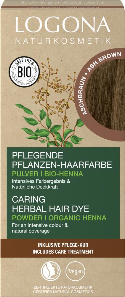 Pflegende Pflanzen-Haarfarbe Pulver 08 Aschbraun 100 g