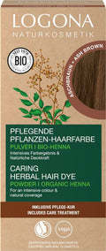 Pflegende Pflanzen-Haarfarbe Pulver 08 Aschbraun 100 g