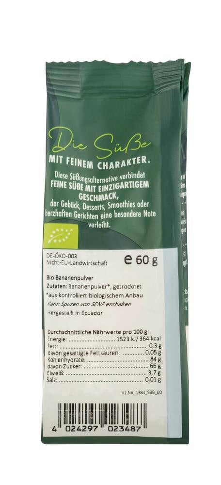 Bananensüße - Bananenfruchtpulver 60 g