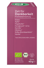 Zeit für Dankbarkeit Früchtetee 40 g