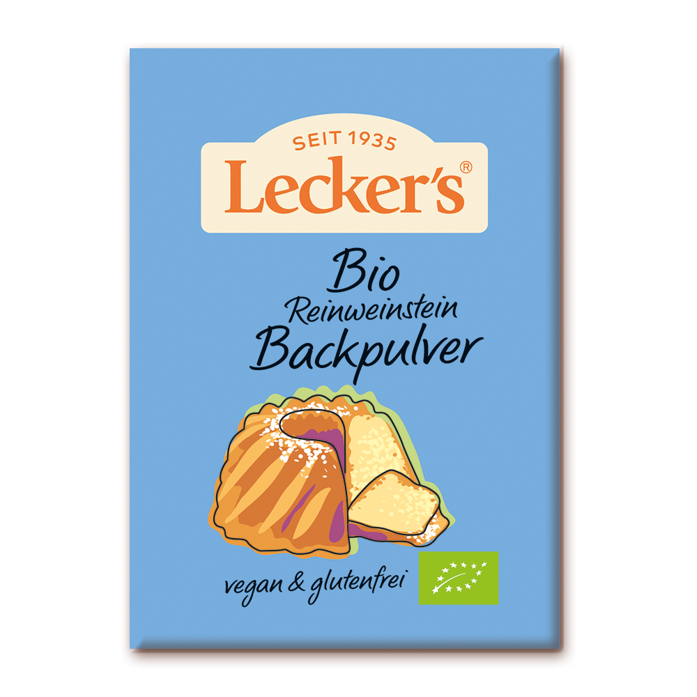 Backpulver mit Reinweinstein 4x21 g