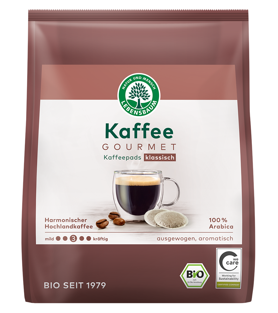 Pads Gourmet Caffe Crema klassisch 126 g