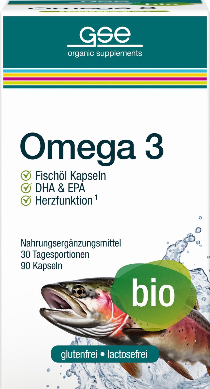Omega 3 Fischöl Kapseln ? 1080 mg 90 Stk