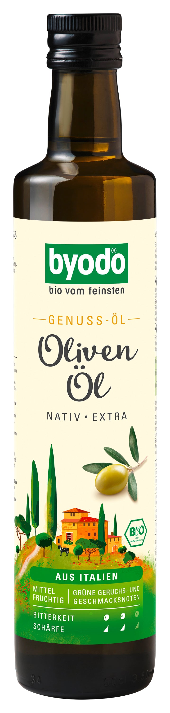 Olivenöl nativ extra mittel-fruchtig Italien 500 ml
