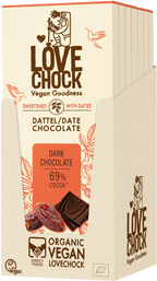 Dark Chocolate 69% Kakao - sweetened with dates 70 g