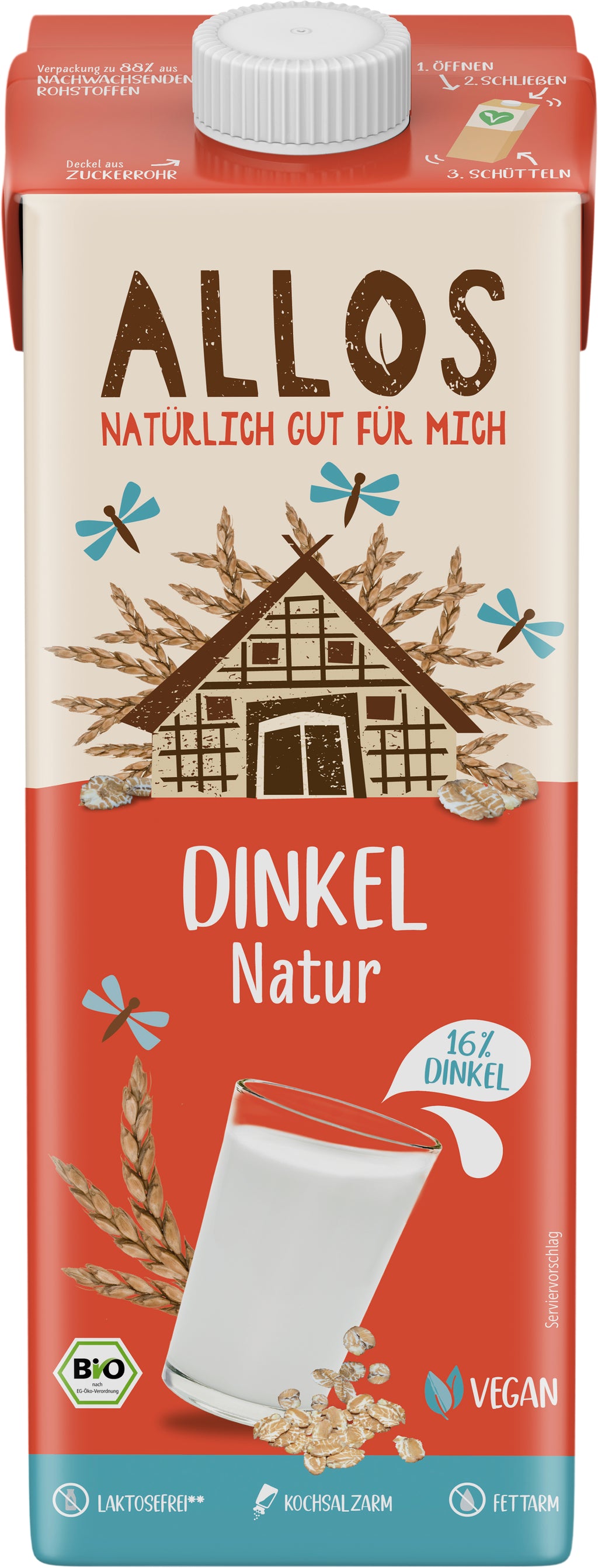 Dinkel Drink naturell 1 l