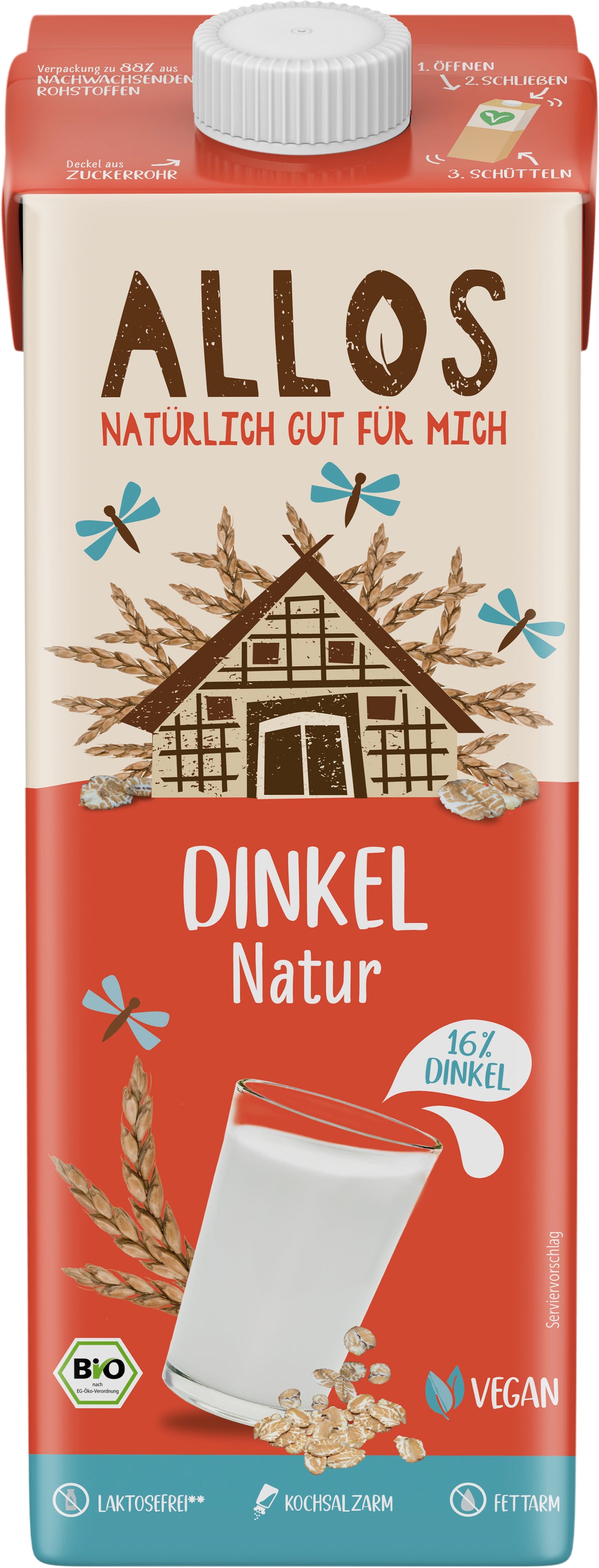 Dinkel Drink naturell 1 l