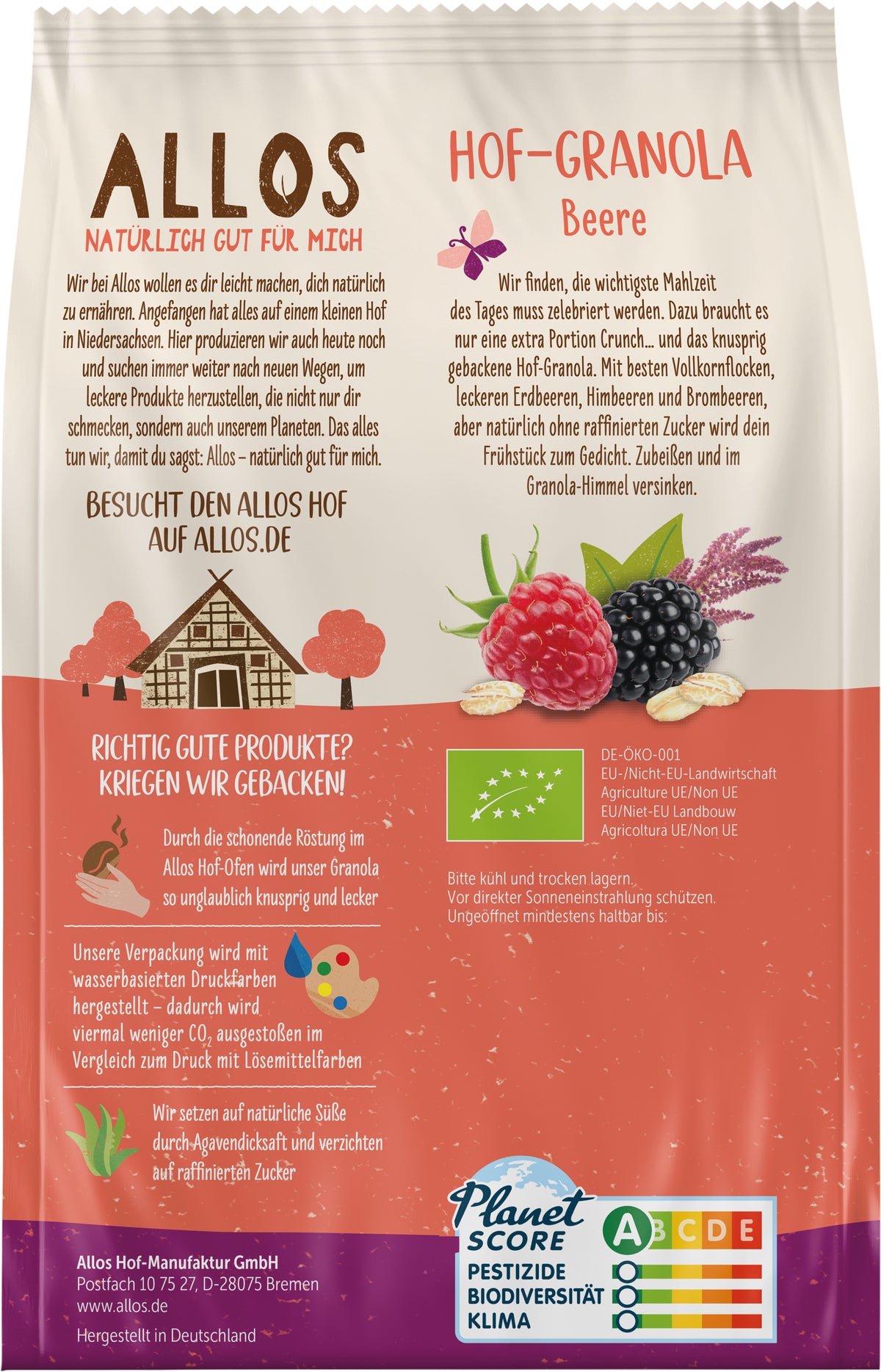 Hof Granola Beere 300 g
