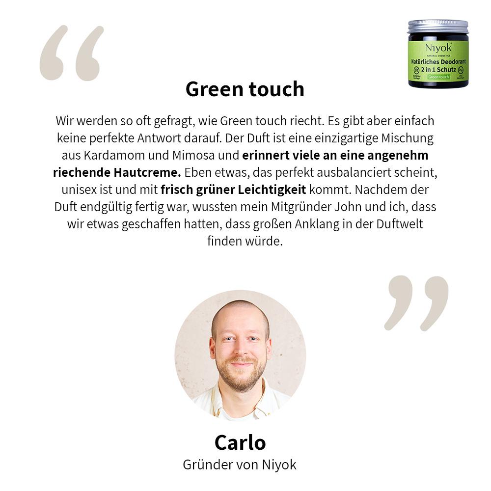 Deocreme Green Touch 40 ml