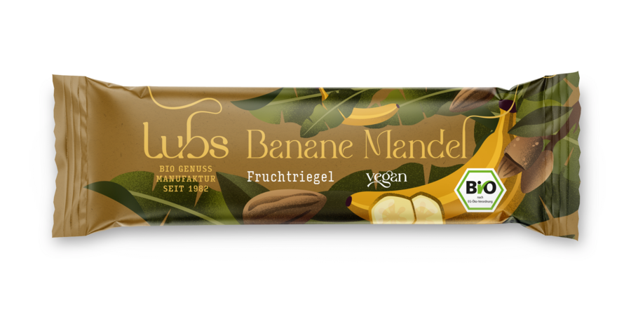 Banane Mandel Fruchtriegel 40 g