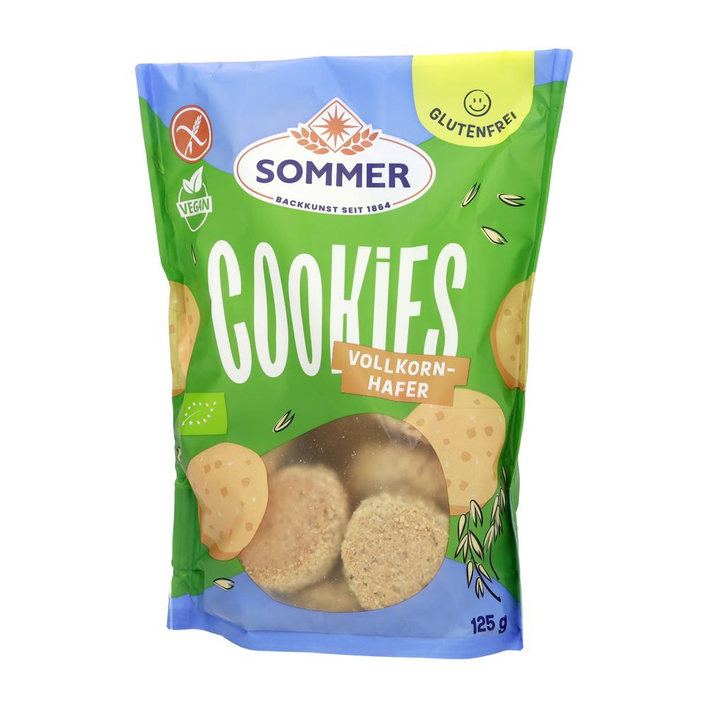 Cookies Vollkorn-Hafer glutenfrei 125 g