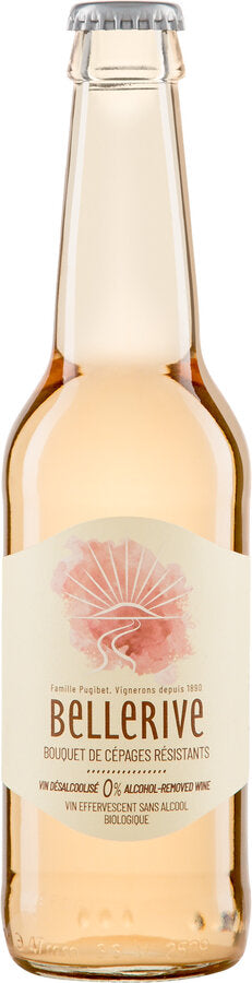BELLERIVE Rosé Effervescent alkoholfrei Colombette 330 ml