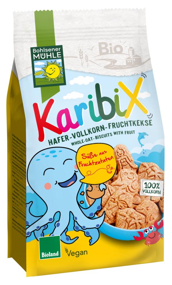 Karibix Hafer-Vollkorn-Fruchtkekse 125 g