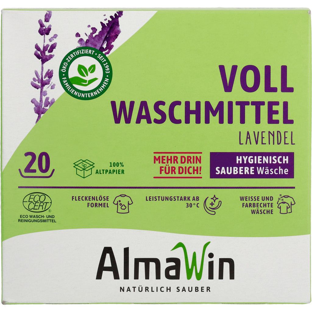 Vollwaschmittel Lavendel 19 Waschgänge 1080 g