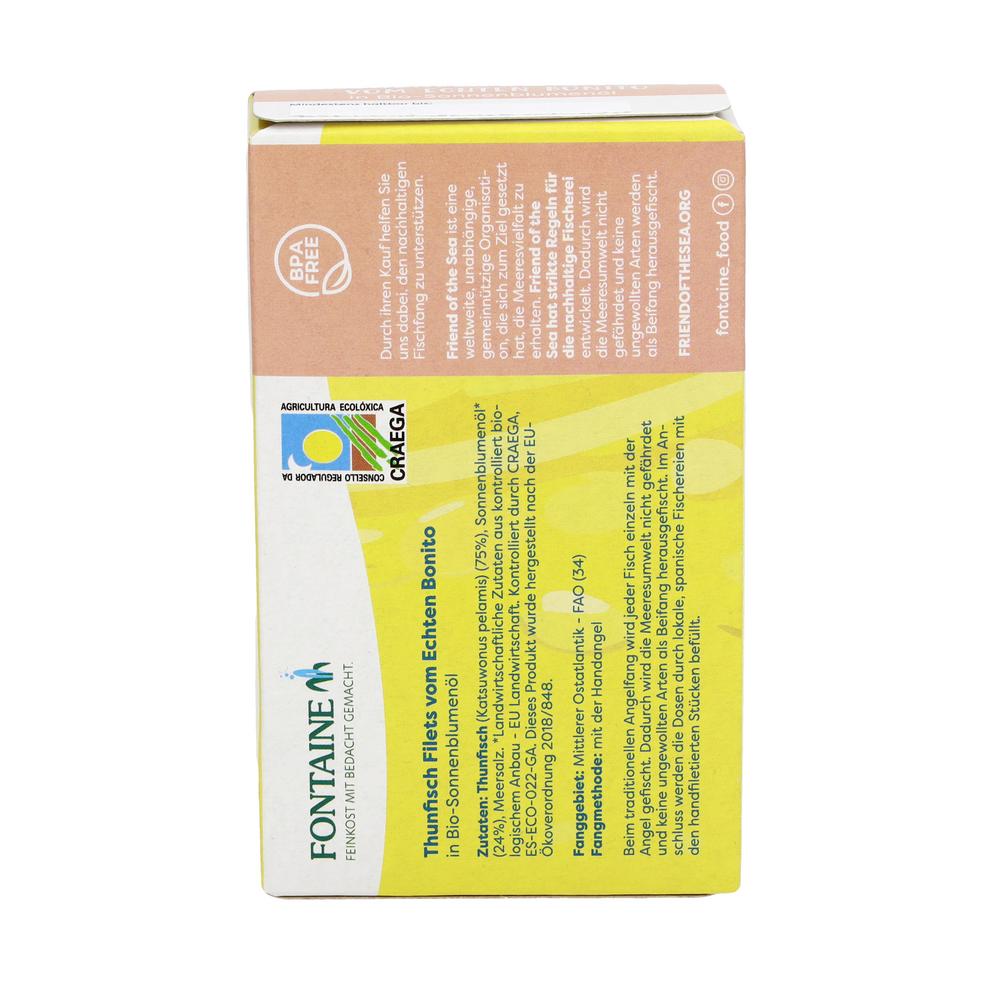 Heller Thunfisch Echter Bonito in Bio-Sonnenblumen 120 g