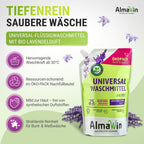 Waschmittel flüssig Öko-Standbodenbeutel 1,5 l