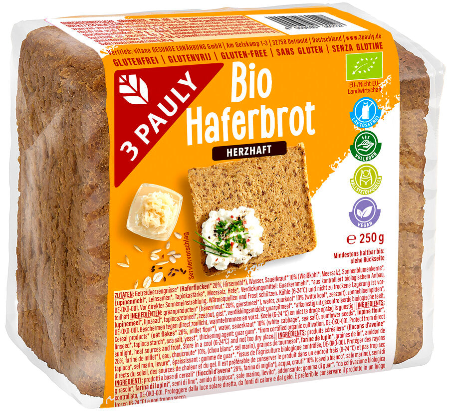 Haferbrot herzhaft 250 g
