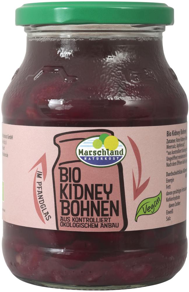 Kidneybohnen im Pfandglas 500 g