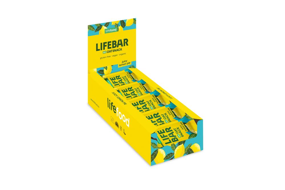 Lifebar Oat Snack juiced Lemon Pie 40 g
