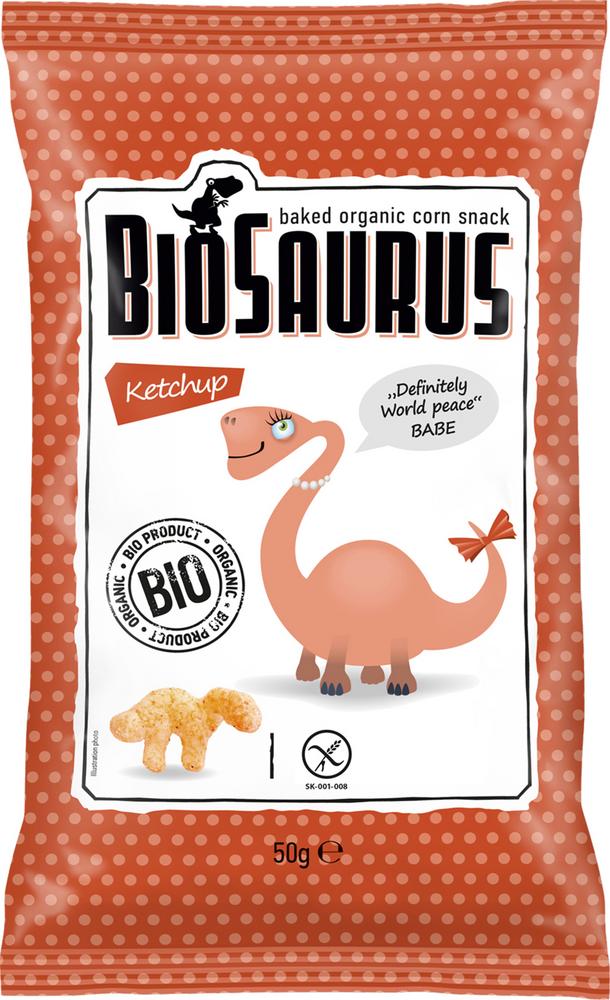 Biosaurus Ketchup - Babe Maissnacks 50 g