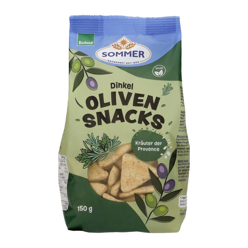 Oliven-Snacks Kräuter der Provence Dinkel 150 g