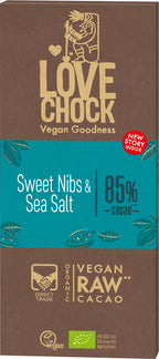 Sweet nibs & Sea salt 85% Kakao 70 g