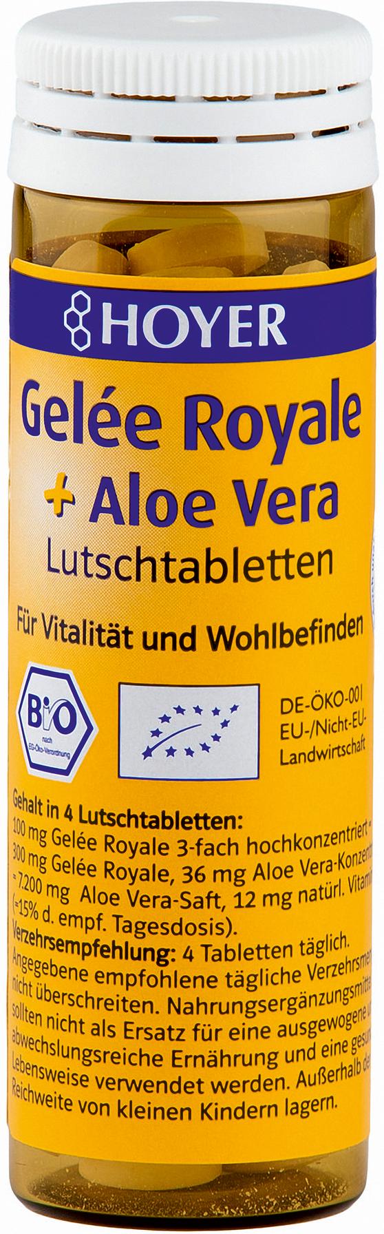 Gelee Royale & Aloe Vera Lutschtabletten 60 Stk