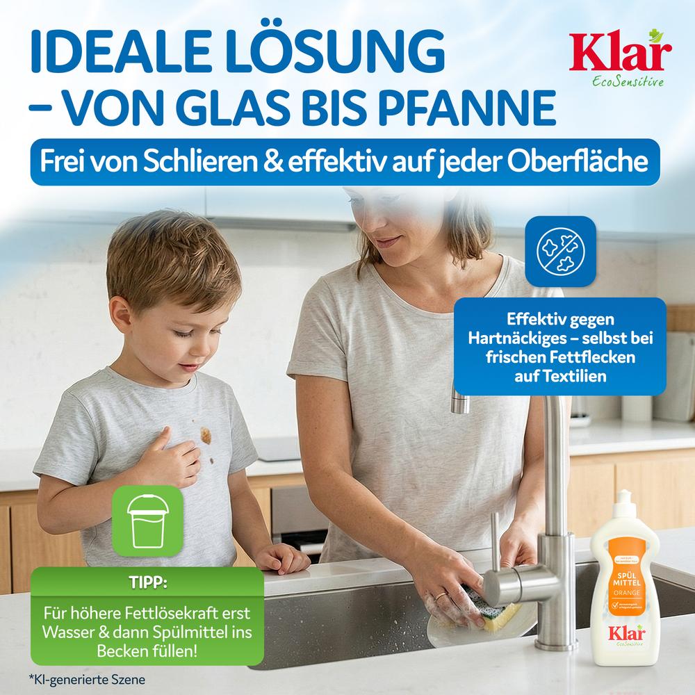 Spülmittel orange 500 ml