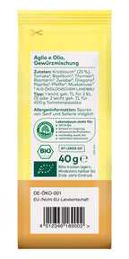 Aglio e Olio Mediterrane Küche 40 g