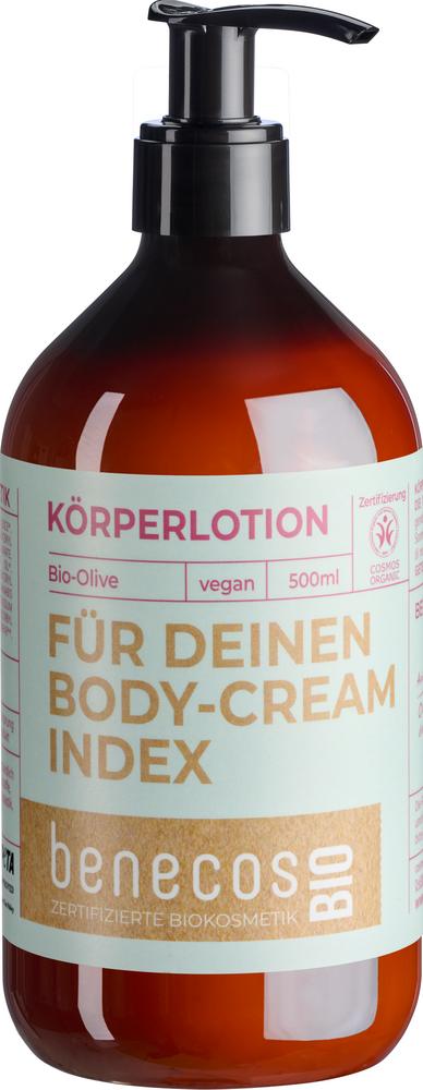 Körperlotion Olive - Für deinen Body Cream Index 500 ml