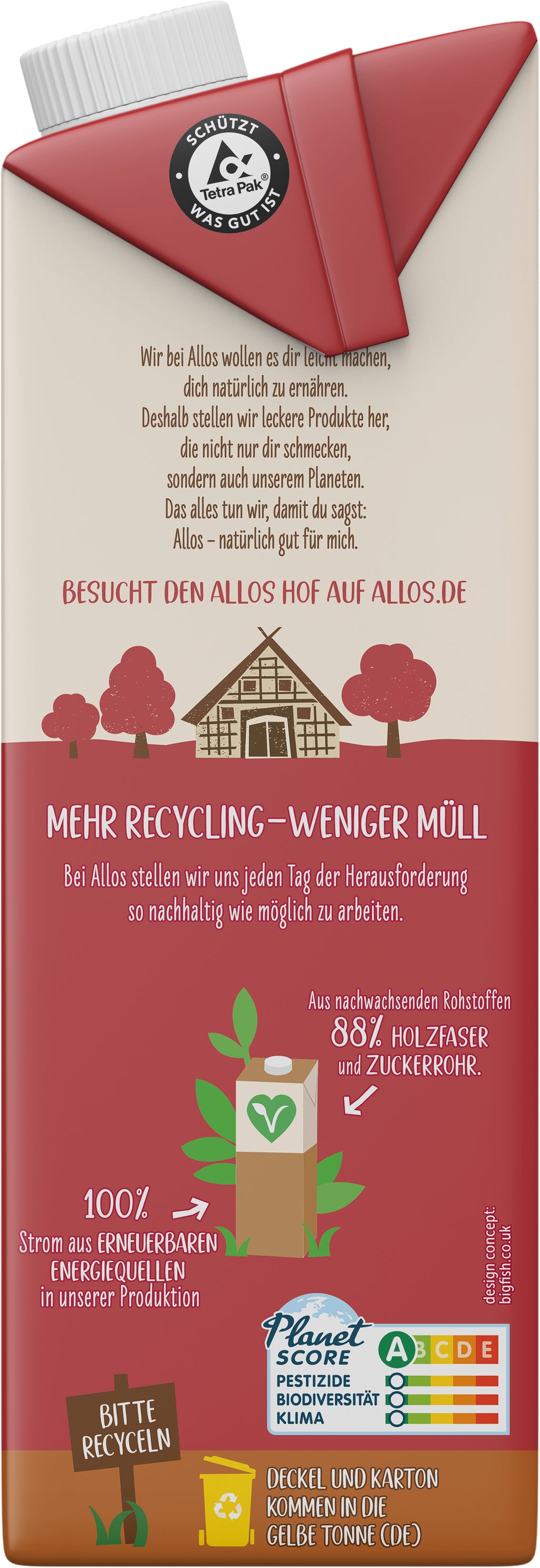 Mandel geröstet Drink 1 l