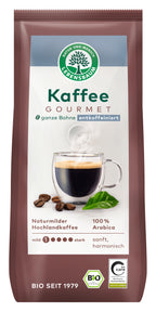 Kaffee Gourmet ganze Bohne entkoffeiniert 250 g