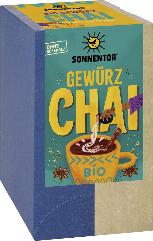 Gewürz Chai Tee Doppelkammerbeutel 32,4 g