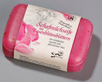 Schafmilchseife mit Rosenblütenblättern Rose pink 100 g