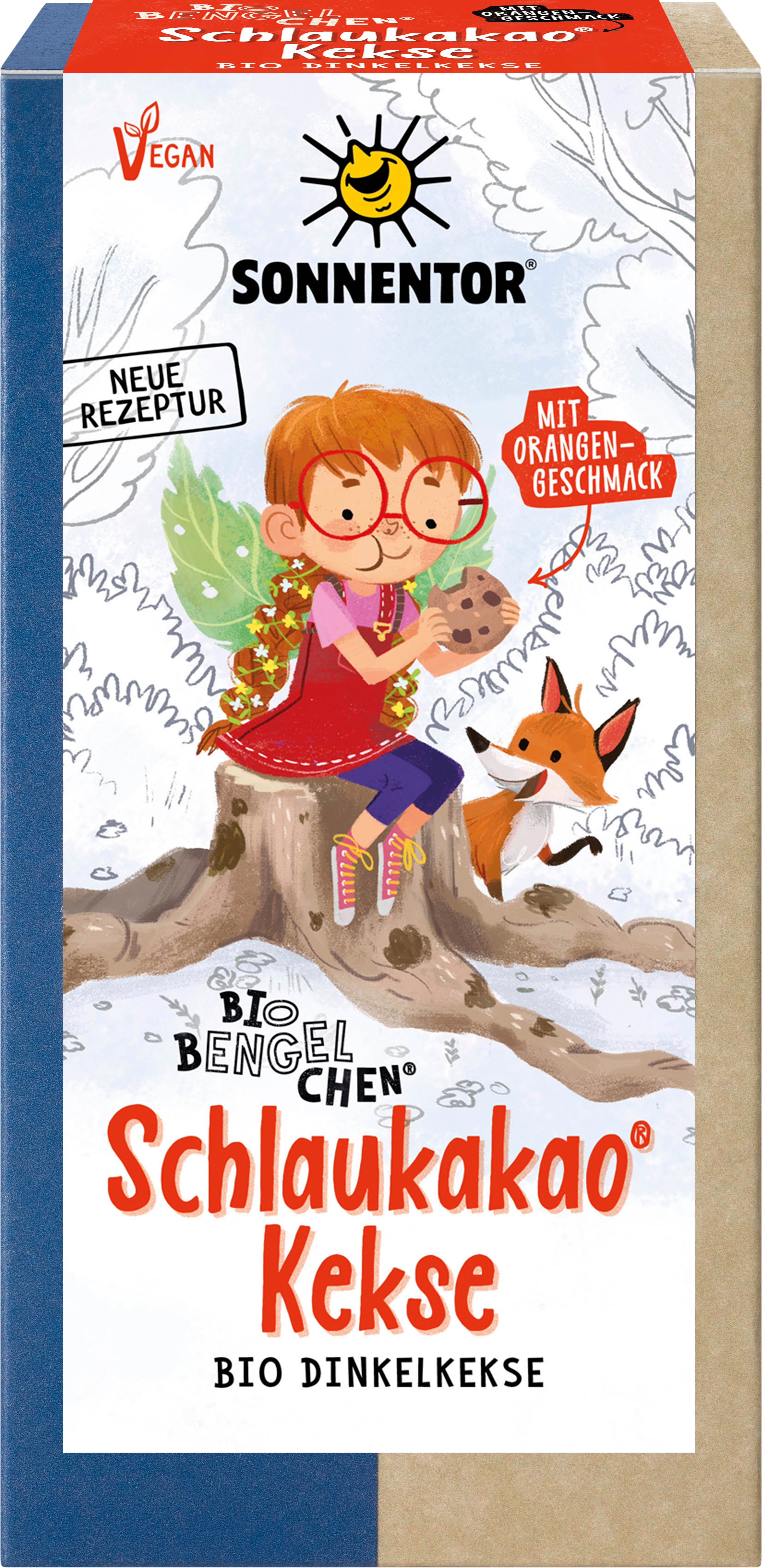 Schlaukakao Kekse mit Kokosblütenzucker Bio-Bengel 125 g