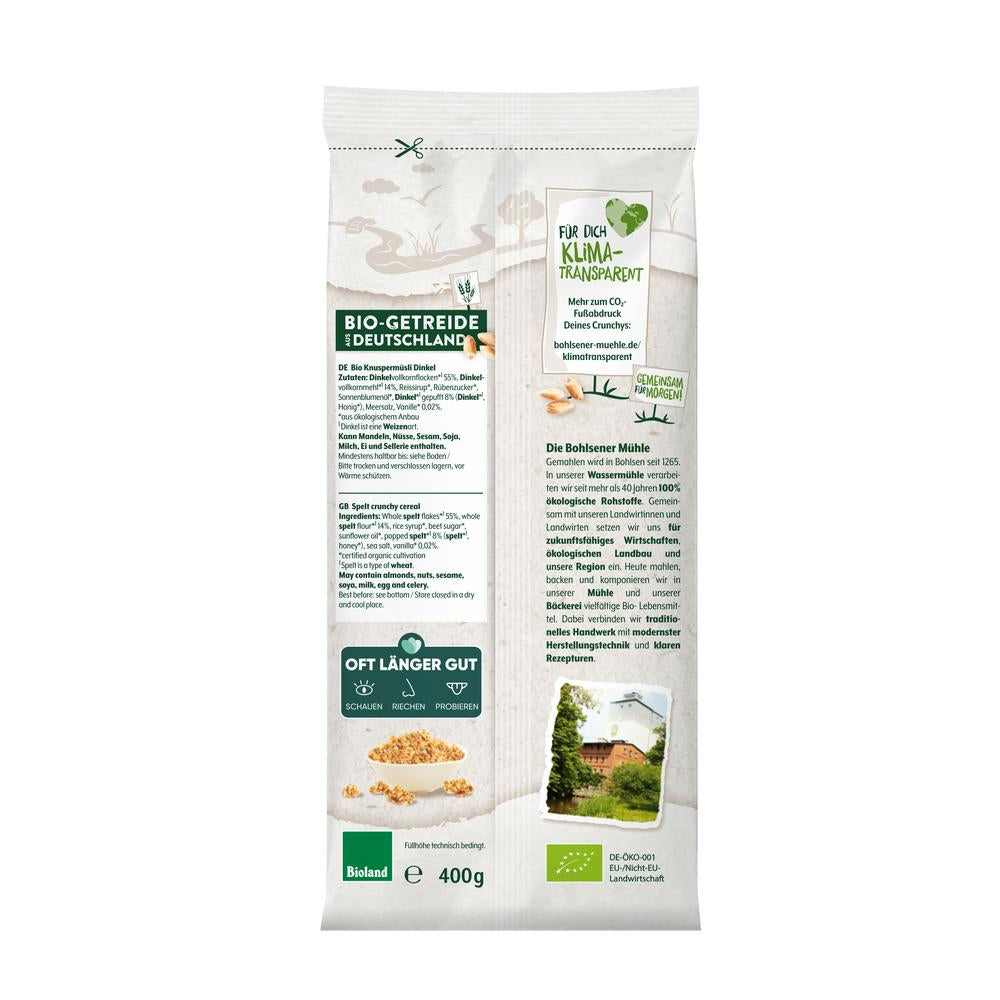 100% Crunchy Dinkel 400 g