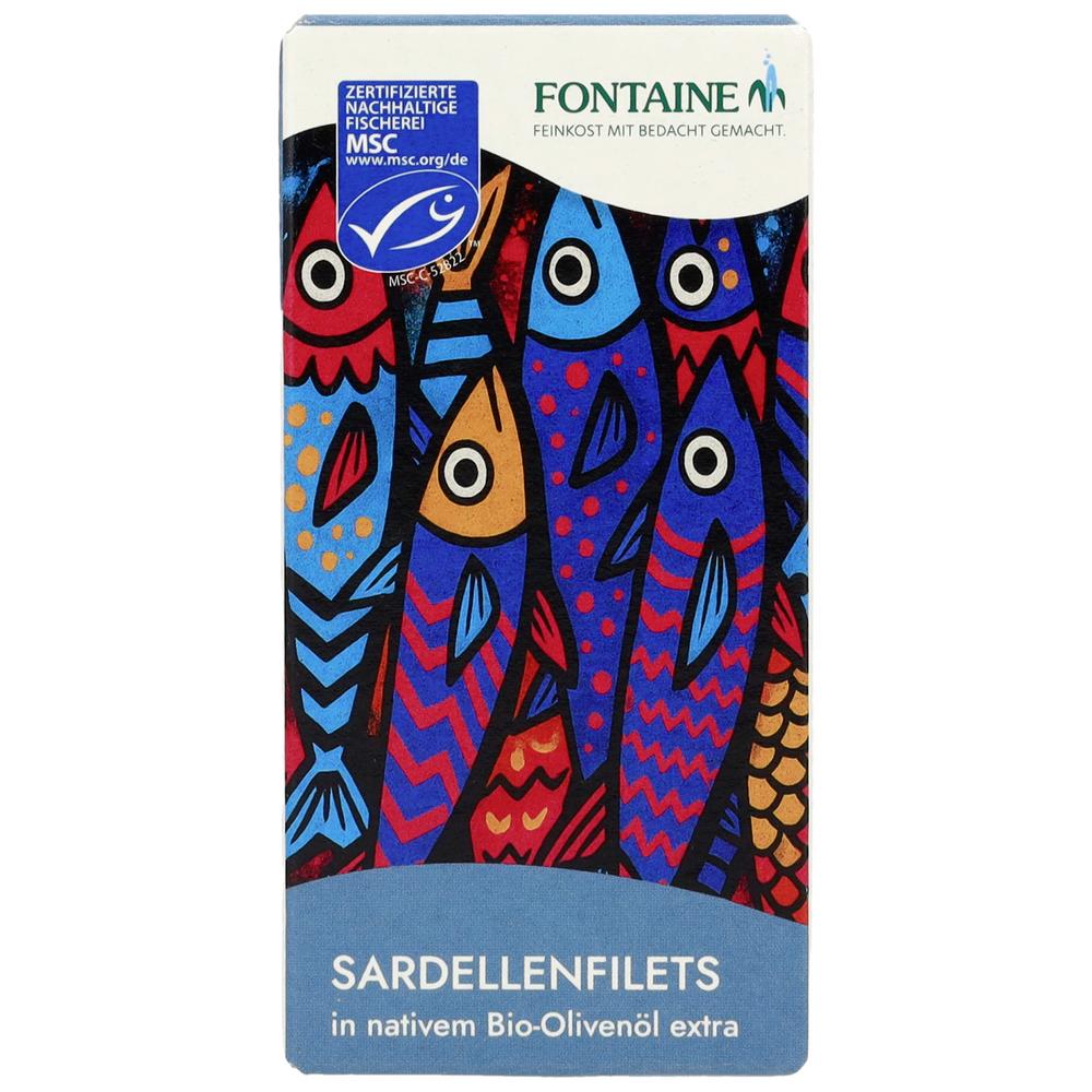 Sardellenfilets MSC in nativem Olivenöl 45 g