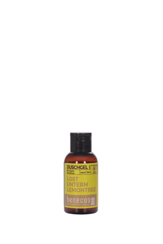 Mini Duschgel BIO-Ingwer&-Zitrone - Lost unterm Le 50 ml