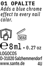 Chrome Top Coat 01 Opalite 8 ml