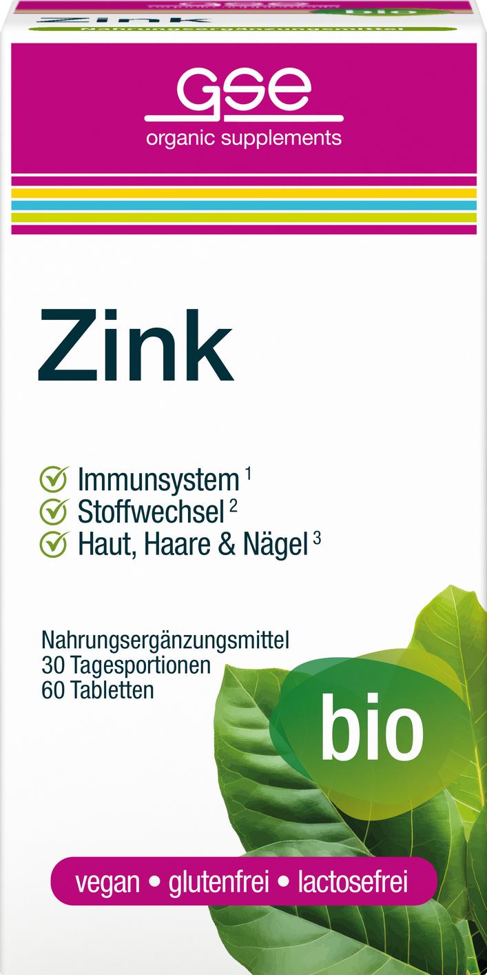 Zink Compact Tabletten 60 Stk