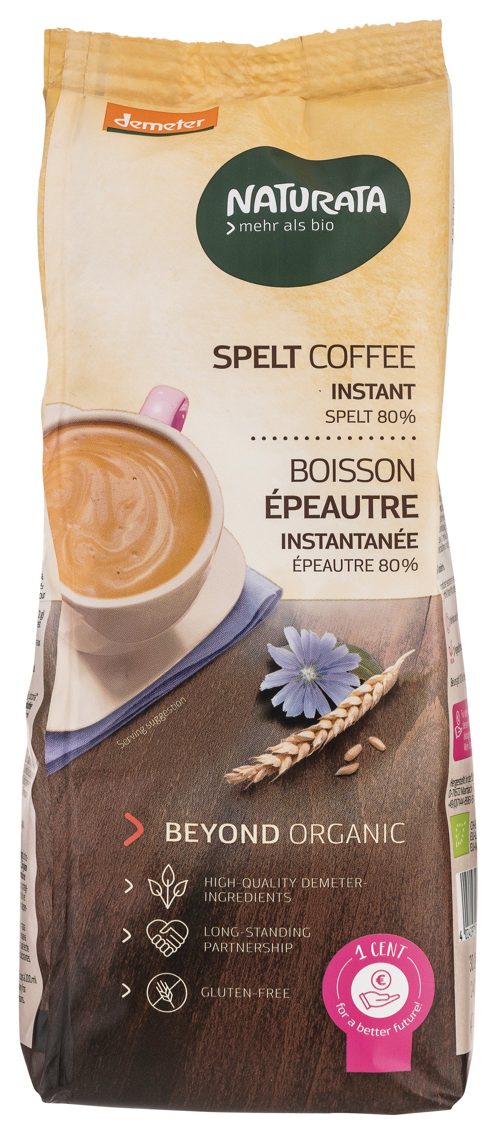 Dinkelkaffee Instant NFP demeter 175 g