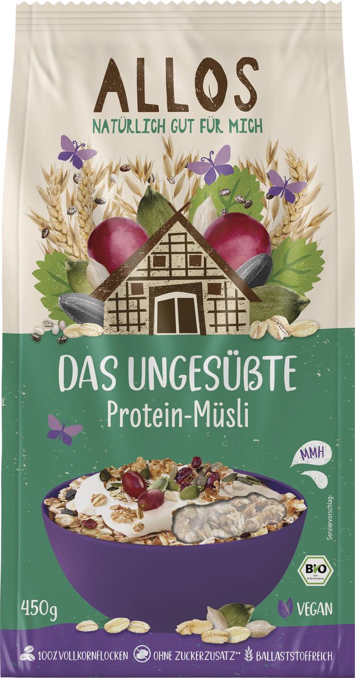 Das Ungesüßte Protein Müsli 450 g