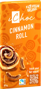 iChoc Cinnamon Roll Schokolade 80 g