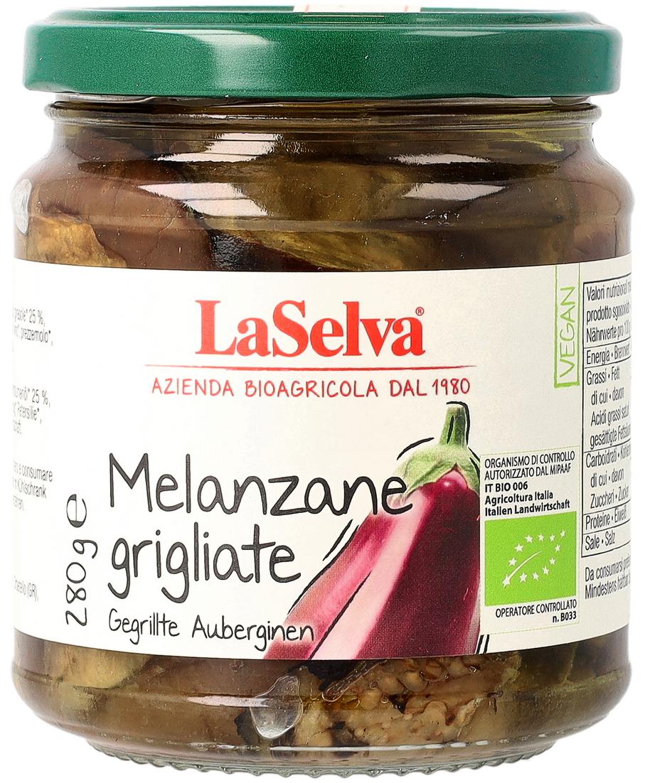 Auberginen geröstet  in Olivenöl 280 g