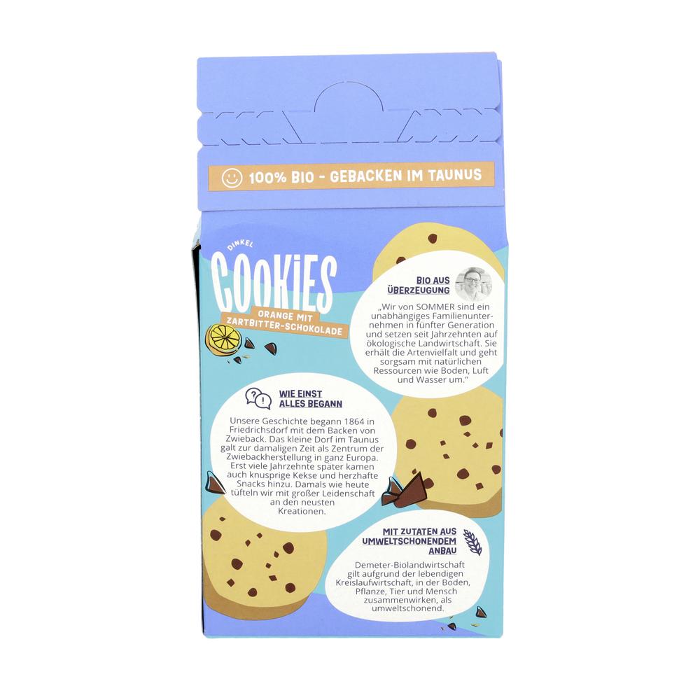 SchokoOrange Dinkel-Cookies demeter 150 g
