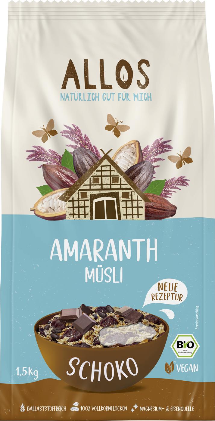 Amaranth Schoko Müsli 1,5 kg