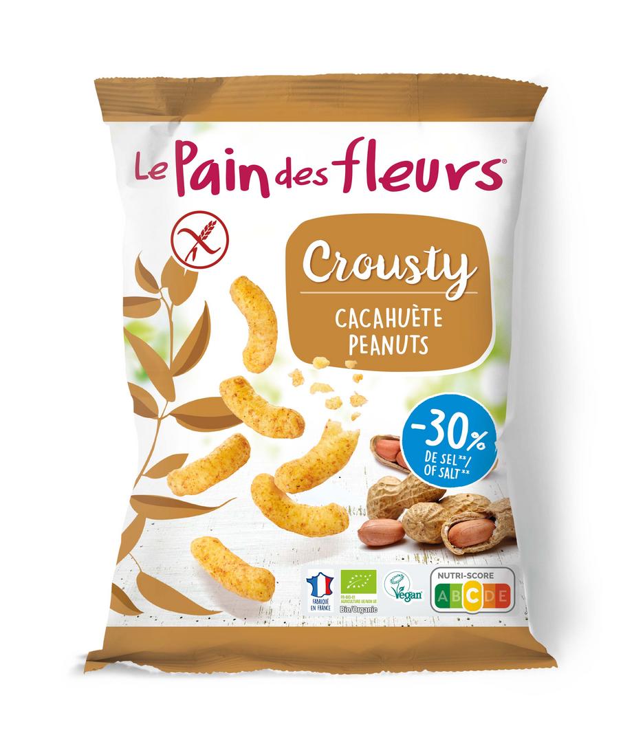 Crousty Flips aus Erdnüssen 75 g